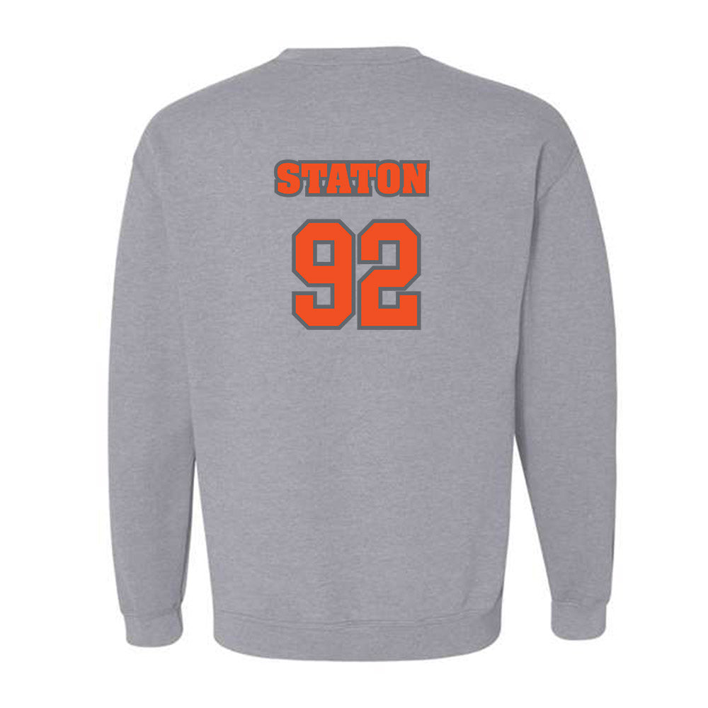 UTRGV - NCAA Football : Tyler Staton - Classic Shersey Crewneck Sweatshirt-1