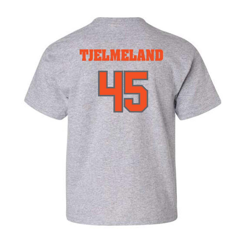 UTRGV - NCAA Baseball : Zach Tjelmeland - Youth T-Shirt