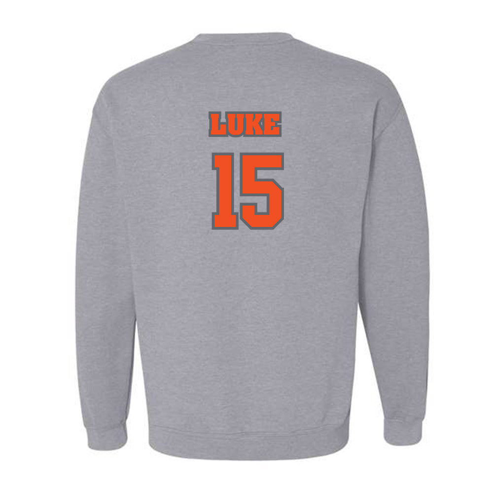 UTRGV - NCAA Football : Hunter Luke - Classic Shersey Crewneck Sweatshirt-1