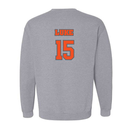 UTRGV - NCAA Football : Hunter Luke - Classic Shersey Crewneck Sweatshirt-1