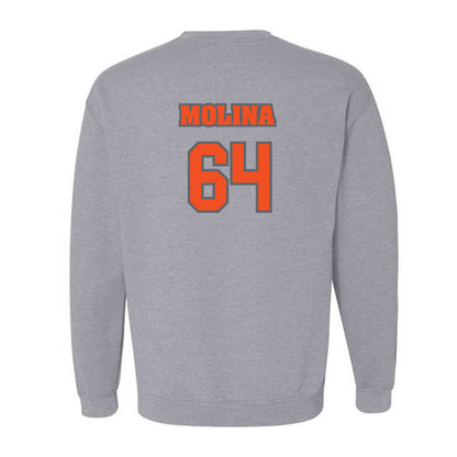 UTRGV - NCAA Football : Cole Molina - Classic Shersey Crewneck Sweatshirt-1
