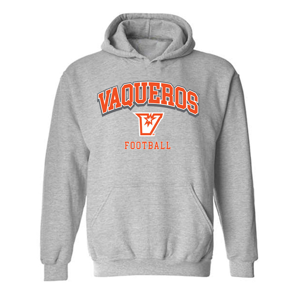 UTRGV - NCAA Football : Luke Valdez - Classic Shersey Hooded Sweatshirt-0