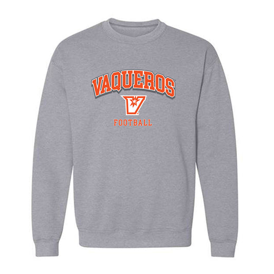 UTRGV - NCAA Football : Justin Herman - Classic Shersey Crewneck Sweatshirt-0