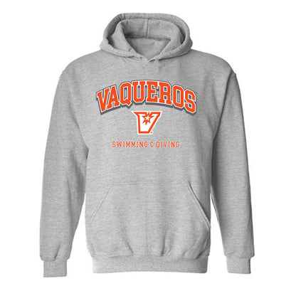 UTRGV - NCAA Women's Swimming & Diving : Marina Johnson - Classic Shersey Hooded Sweatshirt-0