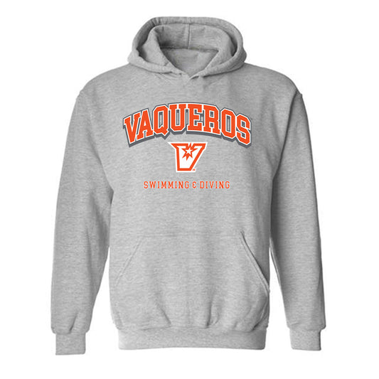 UTRGV - NCAA Women's Swimming & Diving : Marina Johnson - Classic Shersey Hooded Sweatshirt-0