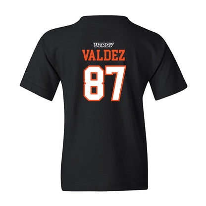 UTRGV - NCAA Football : Luke Valdez - Classic Shersey Youth T-Shirt-1