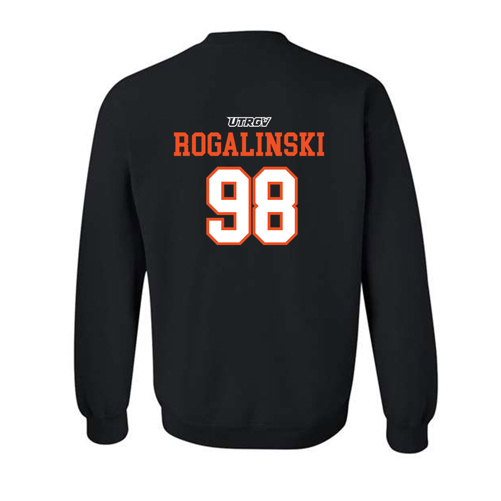 UTRGV - NCAA Football : William Rogalinski - Classic Shersey Crewneck Sweatshirt-1