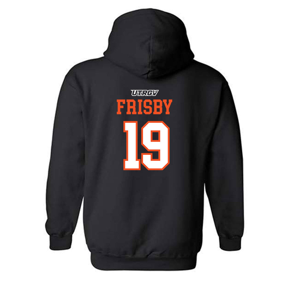 UTRGV - NCAA Women's Soccer : Savannah Frisby - Classic Shersey Hooded Sweatshirt-1