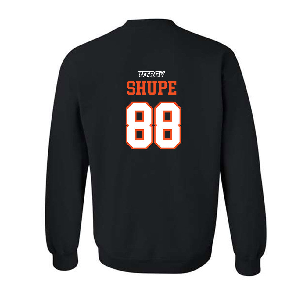 UTRGV - NCAA Football : Jaxson Shupe - Classic Shersey Crewneck Sweatshirt-1