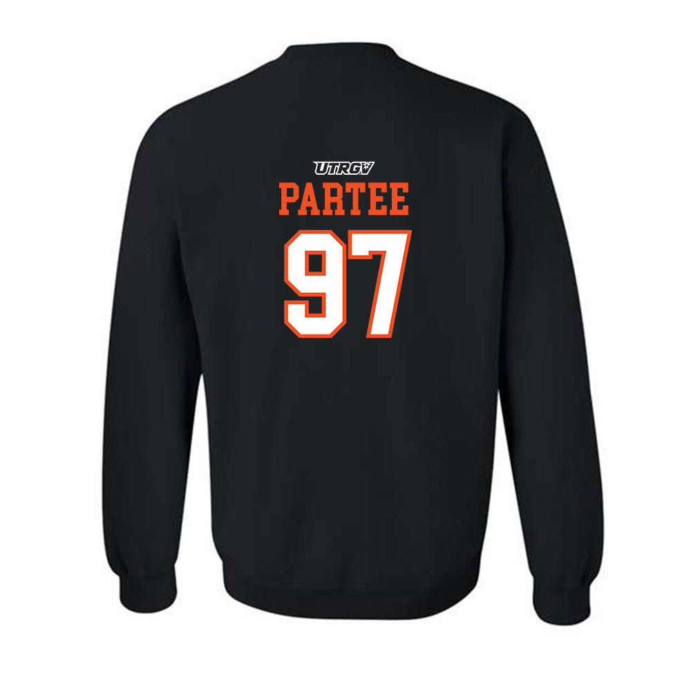 UTRGV - NCAA Football : Boone Partee - Classic Shersey Crewneck Sweatshirt-1