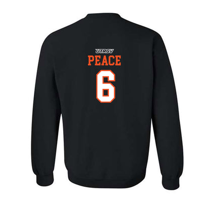 UTRGV - NCAA Football : Nicholas Peace - Classic Shersey Crewneck Sweatshirt-1