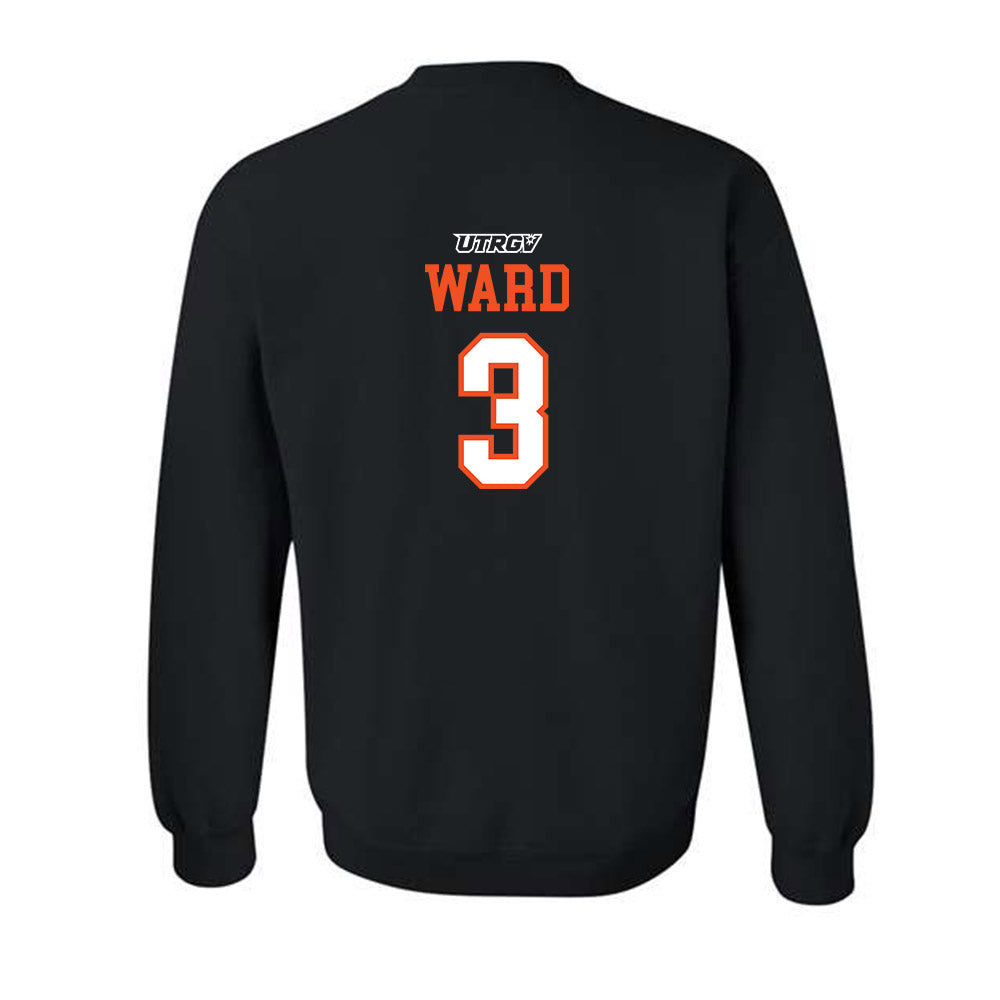 UTRGV - NCAA Football : Cah'lil Ward - Classic Shersey Crewneck Sweatshirt-1