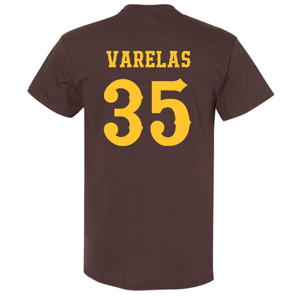 Wyoming - NCAA Football : Nikos Varelas - Classic Shersey T-Shirt