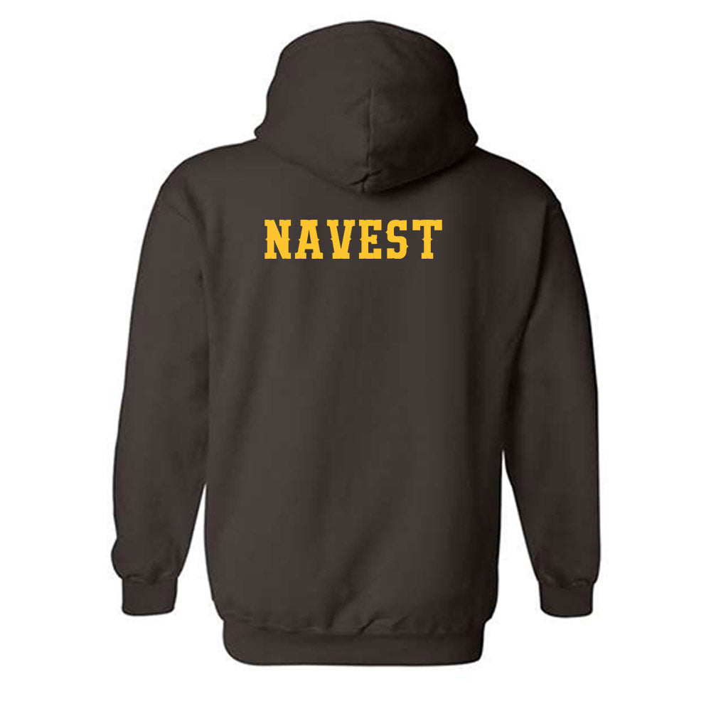 Wyoming - NCAA Women's Track & Field : Avery Navest - Classic Shersey Hooded Sweatshirt-1
