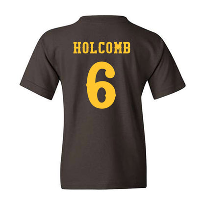 Wyoming - NCAA Women's Volleyball : Sarah Holcomb - Classic Shersey Youth T-Shirt-1