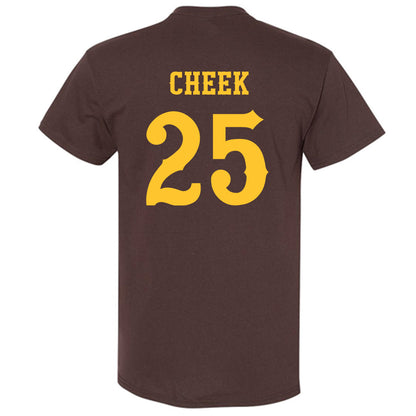 Wyoming - NCAA Football : Brooklyn Cheek - Classic Shersey T-Shirt-1