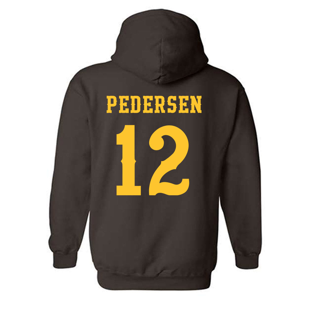 Wyoming - NCAA Women's Basketball : Malene Pedersen - Classic Shersey Hooded Sweatshirt