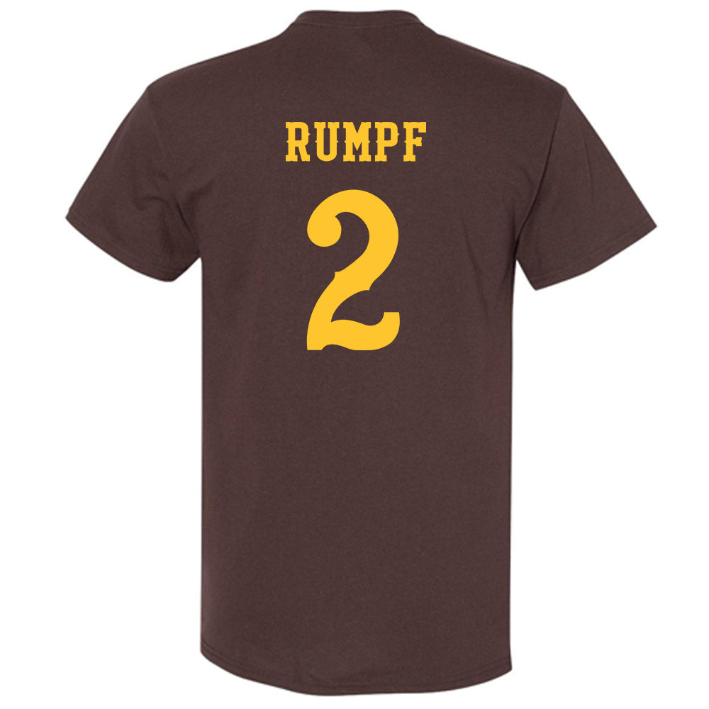 Wyoming - NCAA Women's Basketball : Jane Rumpf - Classic Shersey T-Shirt-1