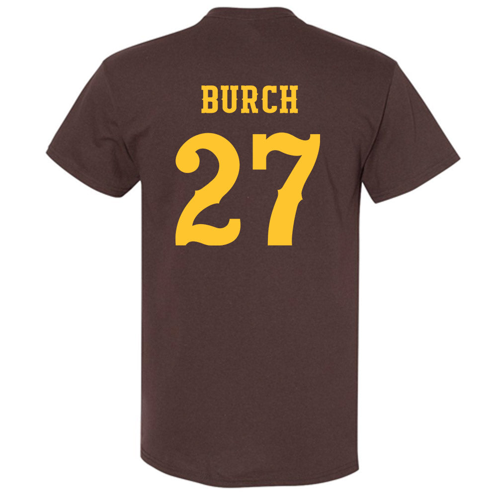 Wyoming - NCAA Football : Dontae Burch - Classic Shersey T-Shirt-1