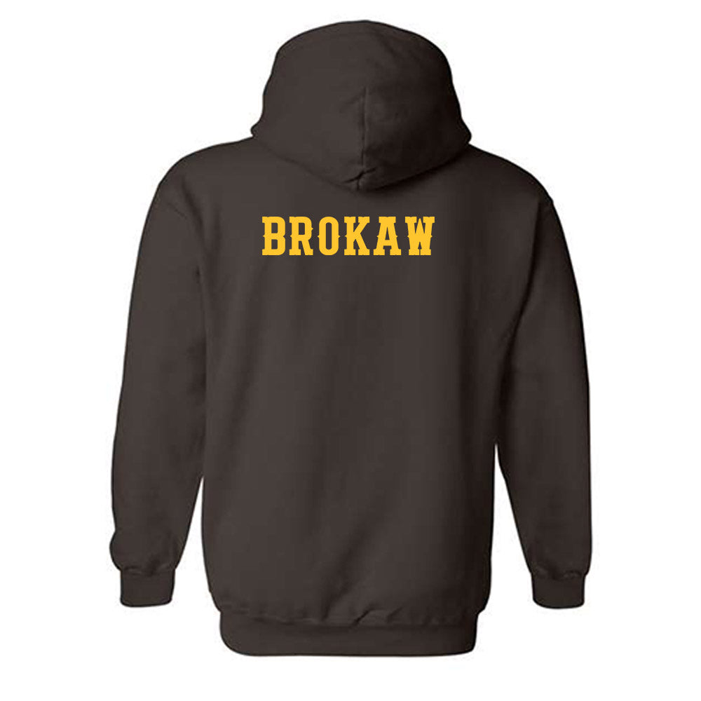 Wyoming - NCAA Men's Cross Country : Bridger Brokaw - Classic Shersey Hooded Sweatshirt