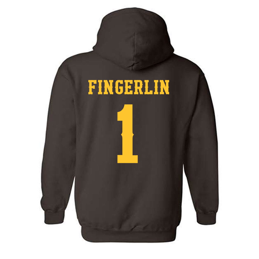 Wyoming - NCAA Women's Volleyball : Rya Fingerlin - Classic Shersey Hooded Sweatshirt
