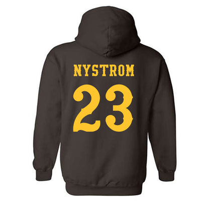 Wyoming - NCAA Football : Tyler Nystrom - Classic Shersey Hooded Sweatshirt