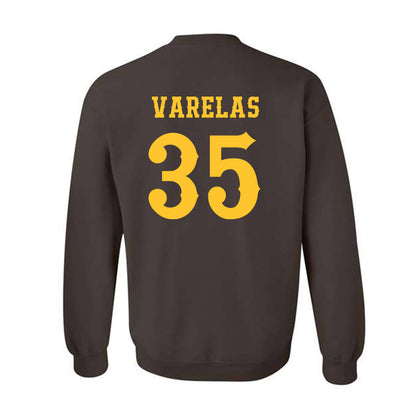 Wyoming - NCAA Football : Nikos Varelas - Classic Shersey Crewneck Sweatshirt