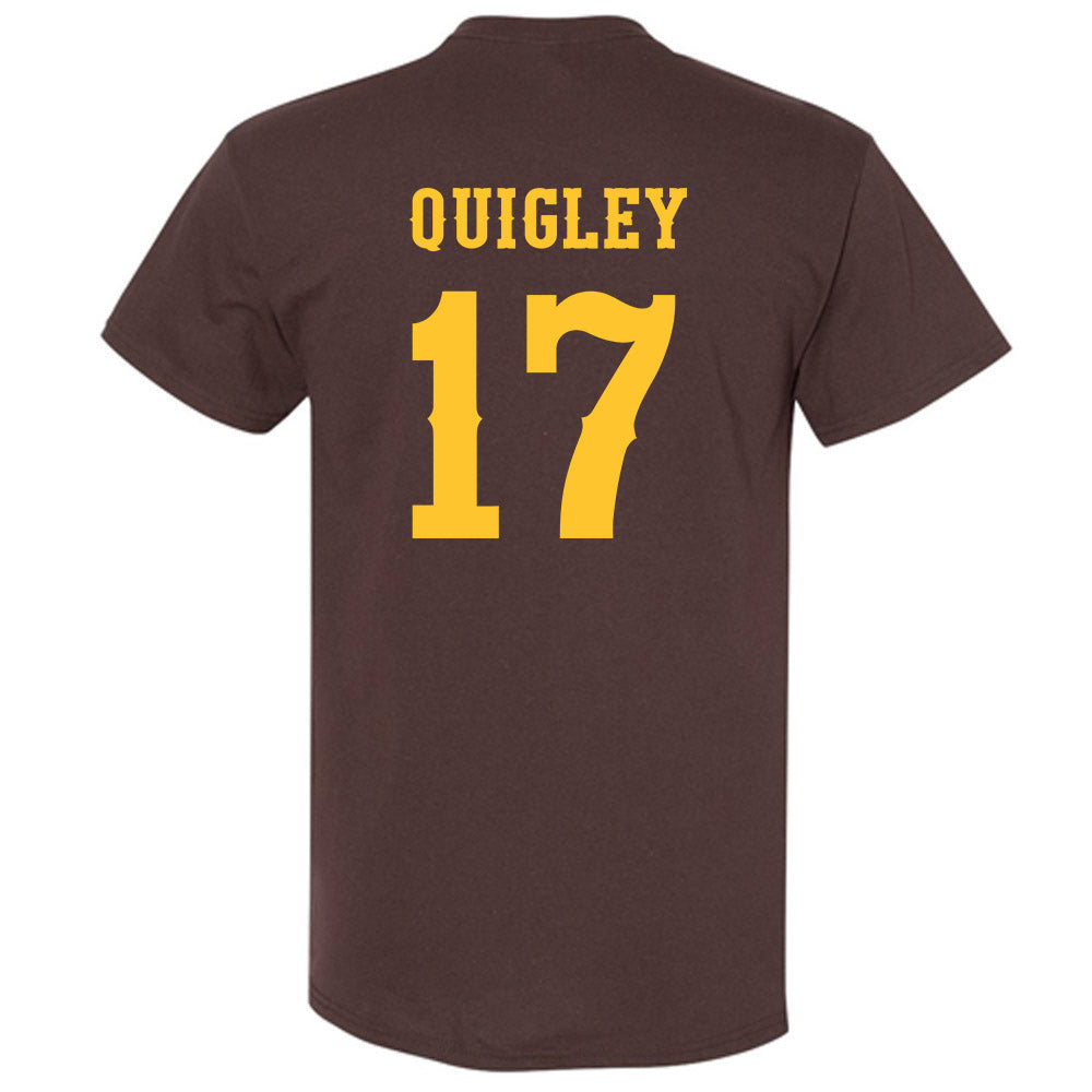 Wyoming - NCAA Women's Volleyball : Sara Quigley - Classic Shersey T-Shirt-1