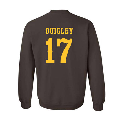 Wyoming - NCAA Women's Volleyball : Sara Quigley - Classic Shersey Crewneck Sweatshirt-1