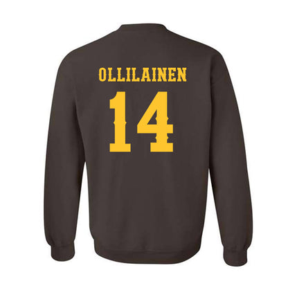 Wyoming - NCAA Women's Basketball : Kati Ollilainen - Classic Shersey Crewneck Sweatshirt-1