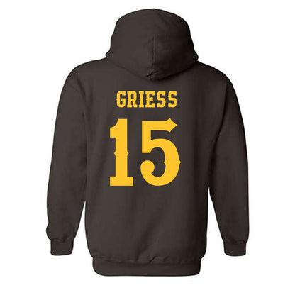 Wyoming - NCAA Women's Soccer : Jordan Griess - Classic Shersey Hooded Sweatshirt-1