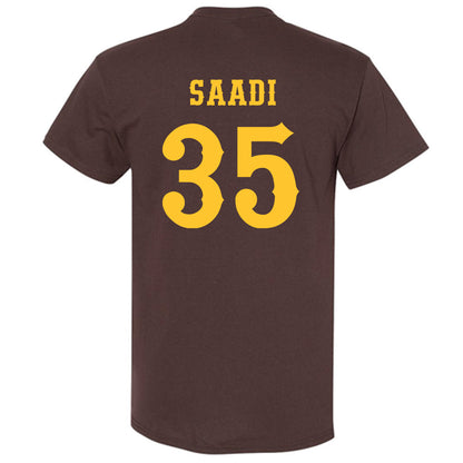 Wyoming - NCAA Men's Basketball : Simm-Marten Saadi - Classic Shersey T-Shirt-1