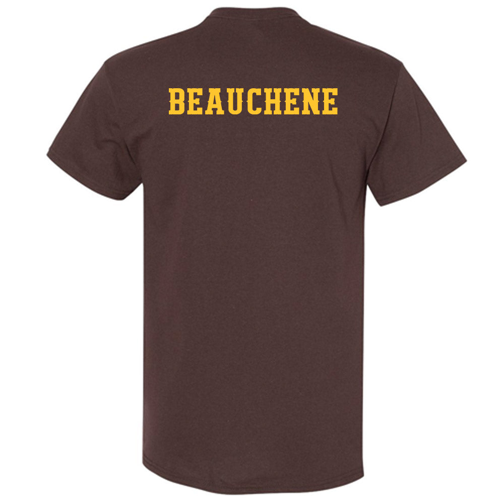Wyoming - NCAA Women's Swimming & Diving : Katherine Beauchene - Classic Shersey T-Shirt-1