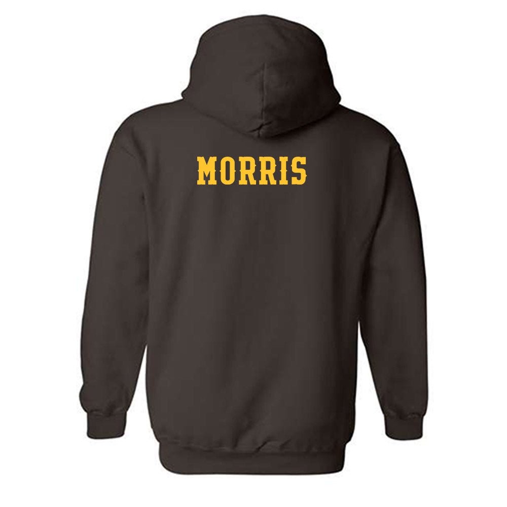 Wyoming - NCAA Women's Track & Field : Taliah Morris - Classic Shersey Hooded Sweatshirt-1