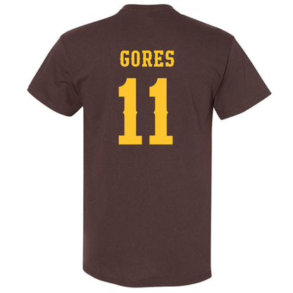 Wyoming - NCAA Men's Basketball : Gavin Gores - Classic Shersey T-Shirt-1
