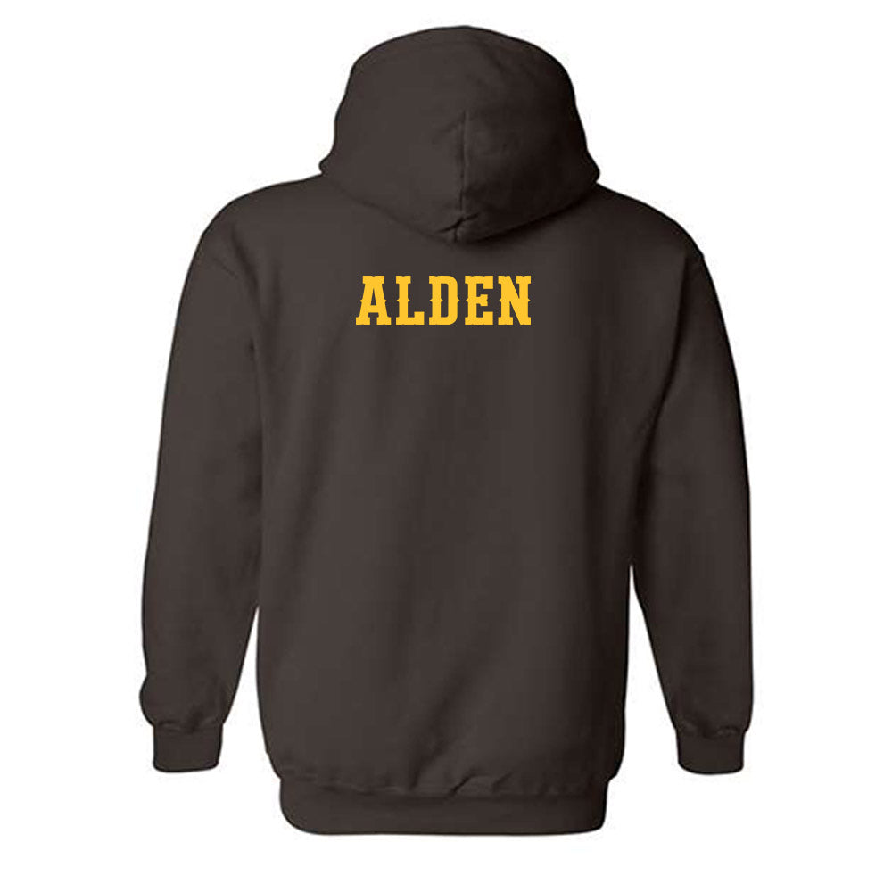 Wyoming - NCAA Wrestling : John Alden - Classic Shersey Hooded Sweatshirt