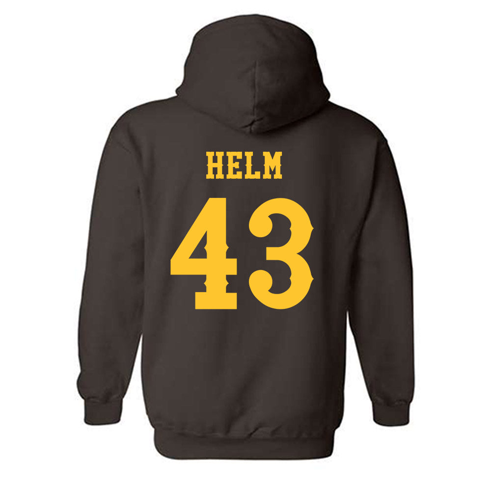Wyoming - NCAA Football : Gavyn Helm - Classic Shersey Hooded Sweatshirt