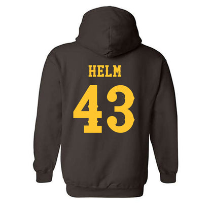 Wyoming - NCAA Football : Gavyn Helm - Classic Shersey Hooded Sweatshirt