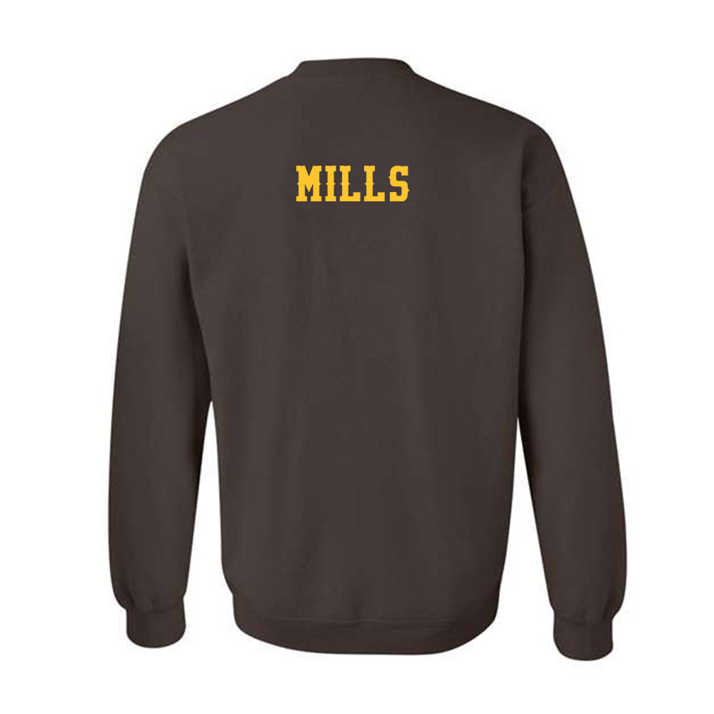 Wyoming - NCAA Men's Track & Field : Ayden Mills - Classic Shersey Crewneck Sweatshirt-1