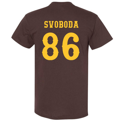 Wyoming - NCAA Football : Evan Svoboda - Classic Shersey T-Shirt-1