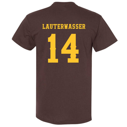 Wyoming - NCAA Women's Volleyball : Paige Lauterwasser - Classic Shersey T-Shirt-1