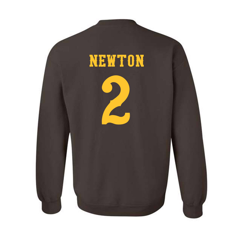 Wyoming - NCAA Men's Basketball : Kobe Newton - Classic Shersey Crewneck Sweatshirt