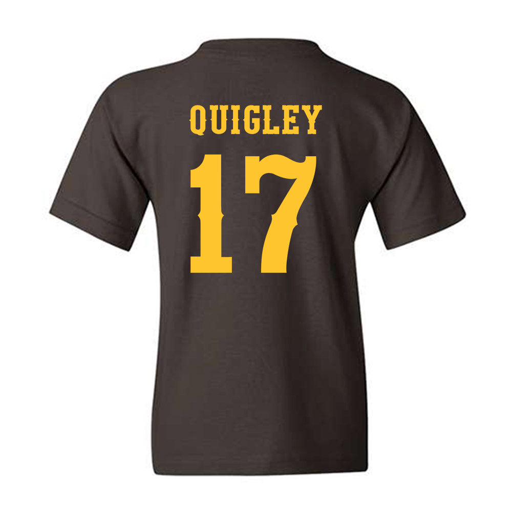 Wyoming - NCAA Women's Volleyball : Sara Quigley - Classic Shersey Youth T-Shirt-1