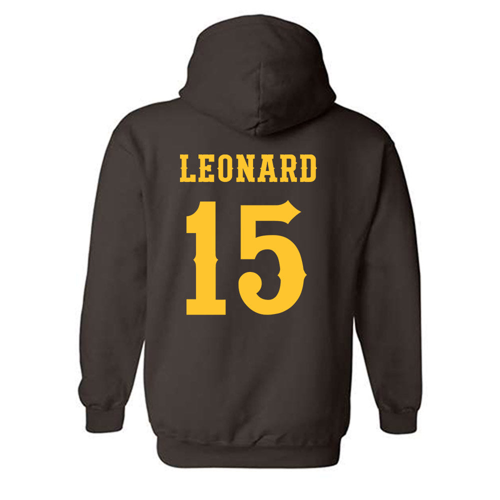Wyoming - NCAA Football : David Leonard - Classic Shersey Hooded Sweatshirt