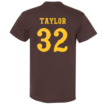 Wyoming - NCAA Men's Basketball : Talan Taylor - Classic Shersey T-Shirt-1