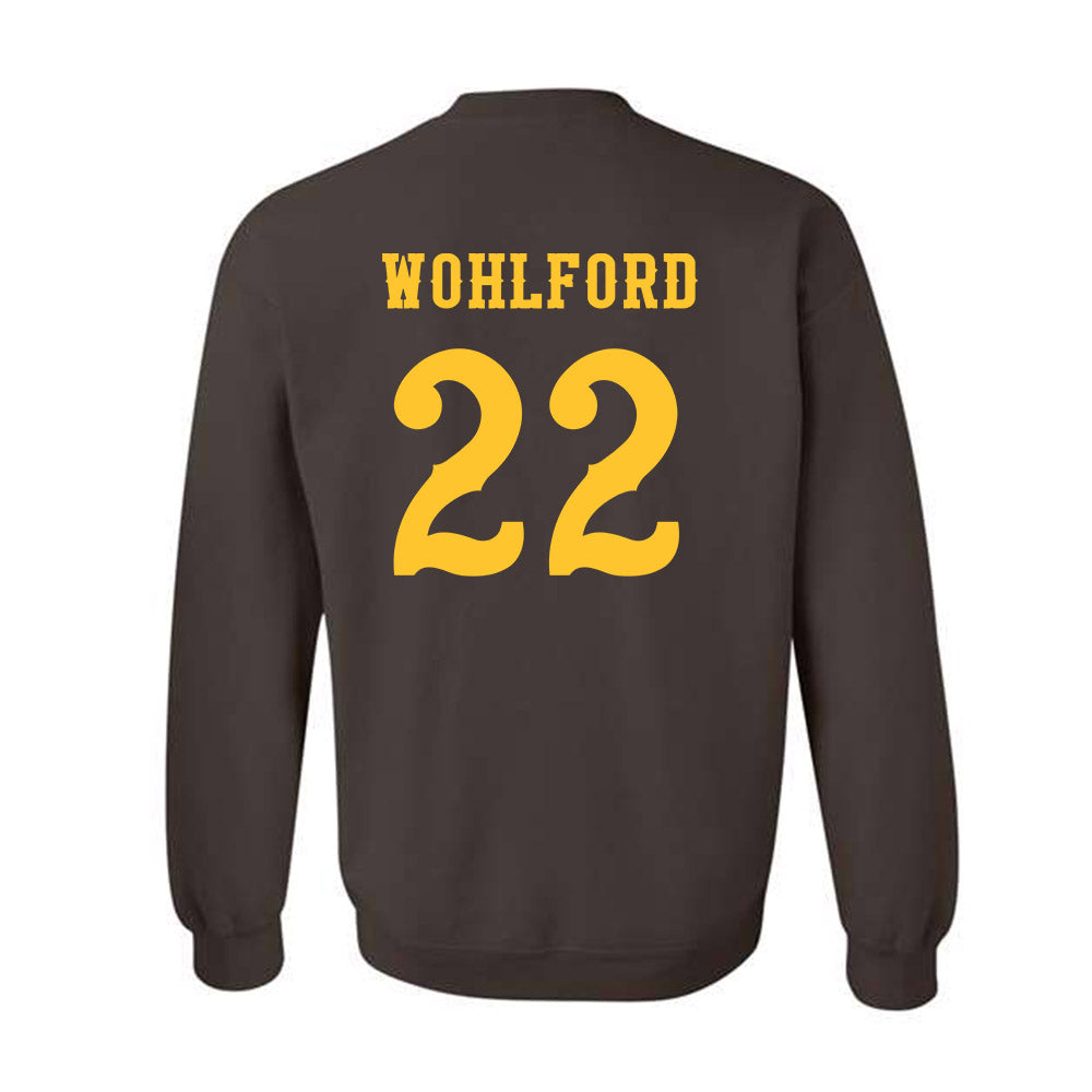 Wyoming - NCAA Women's Basketball : Peyton Wohlford - Classic Shersey Crewneck Sweatshirt-1