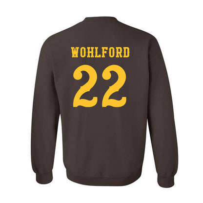 Wyoming - NCAA Women's Basketball : Peyton Wohlford - Classic Shersey Crewneck Sweatshirt-1