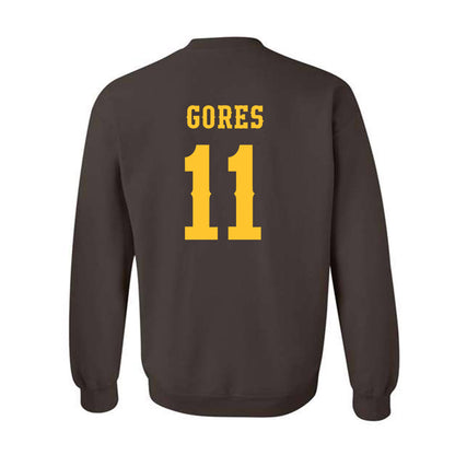 Wyoming - NCAA Men's Basketball : Gavin Gores - Classic Shersey Crewneck Sweatshirt-1