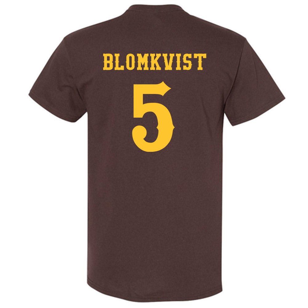 Wyoming - NCAA Women's Basketball : Liv Blomkvist - Classic Shersey T-Shirt-1