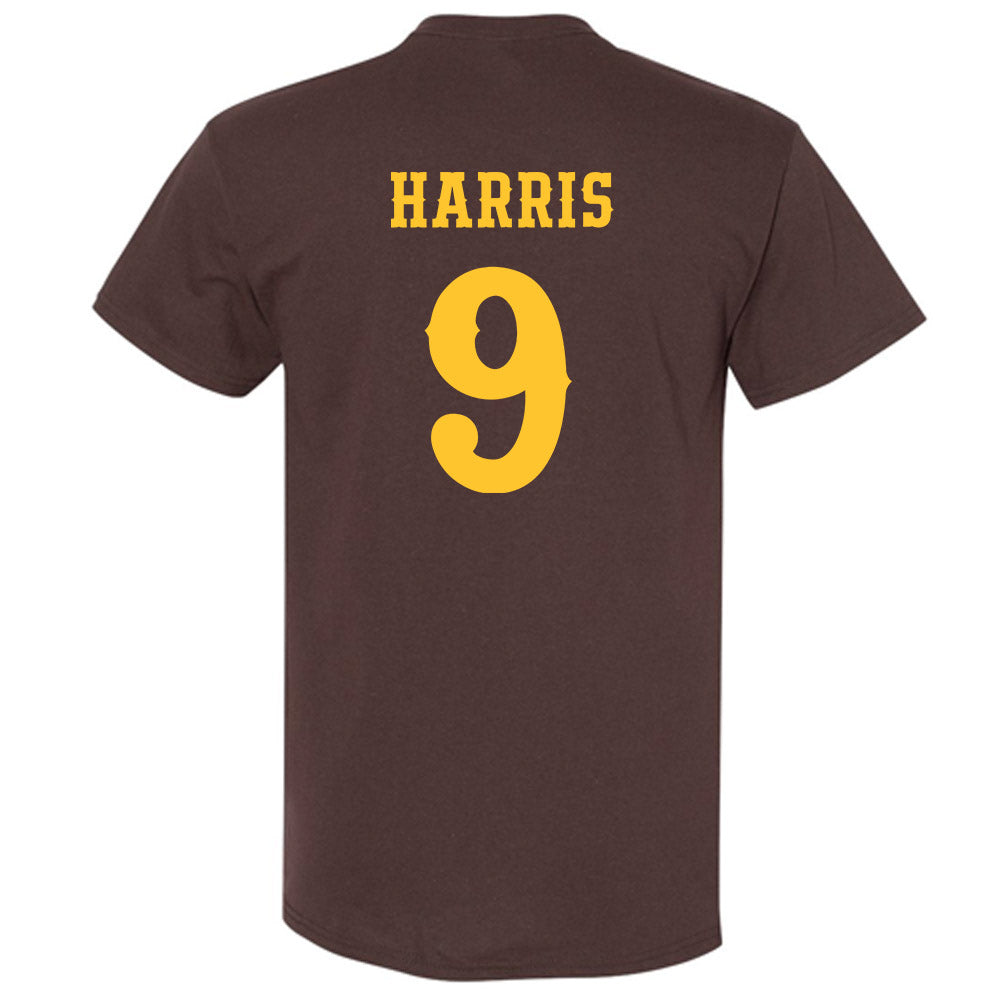 Wyoming - NCAA Men's Basketball : Jared Harris - Classic Shersey T-Shirt-1